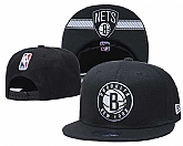 Nets Team Logo Black Adjustable Hat GS,baseball caps,new era cap wholesale,wholesale hats